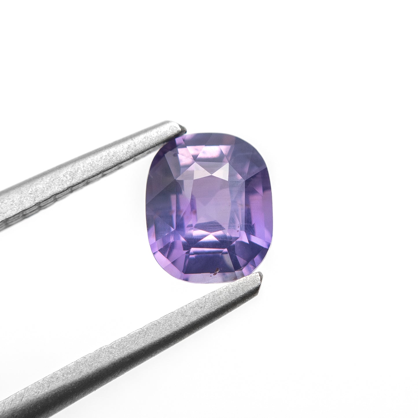 1.13 ct Cushion-Cut Purple Sapphire
