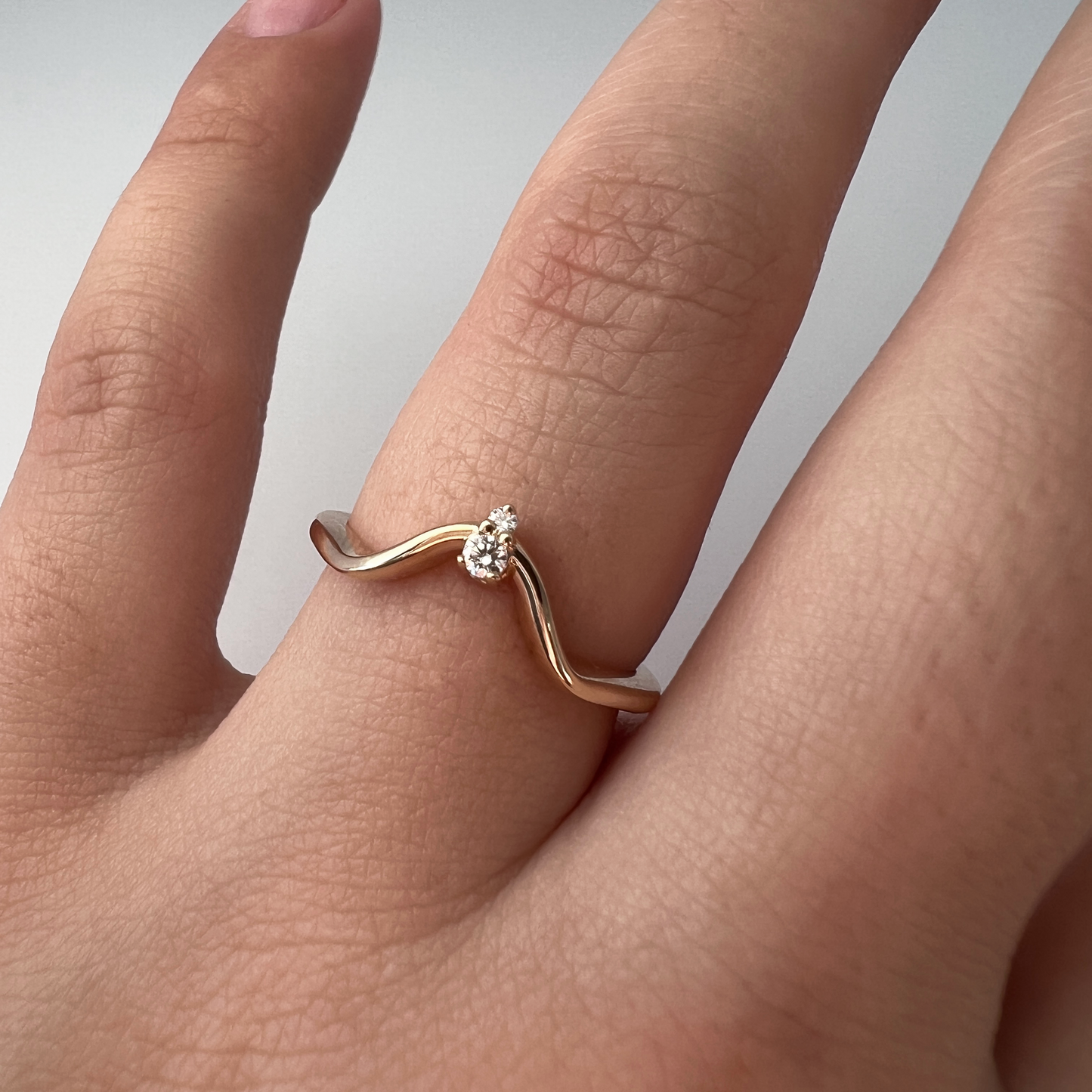 Domed Diamond Wedding Band
