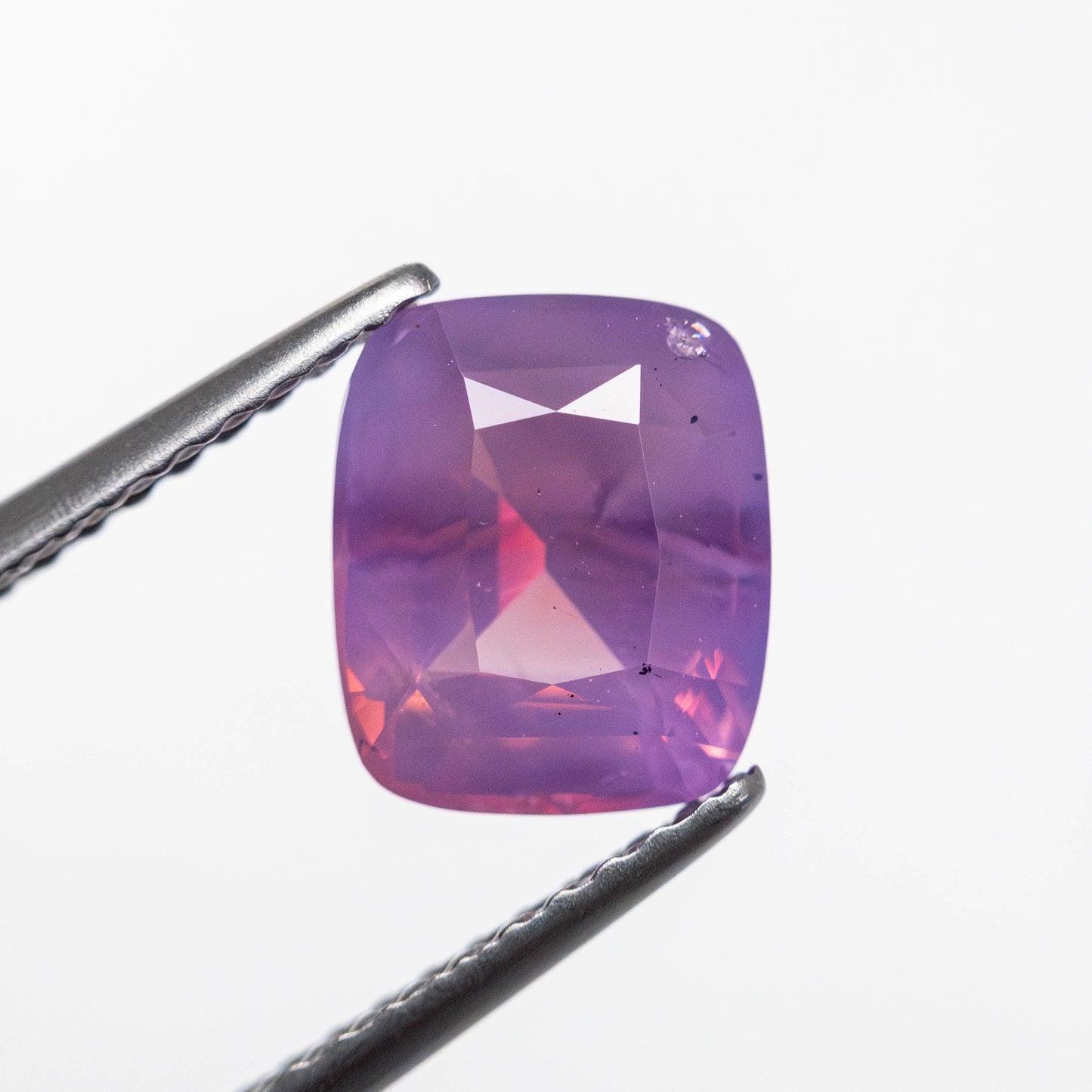 2.04ct Cushion Cut Milky Pink Unheated Sapphire from Sri Lanka