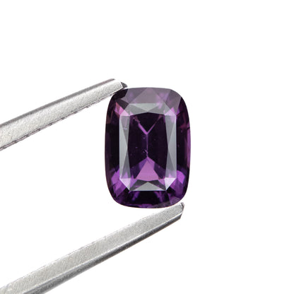 1.09ct Elongated Cushion Cut Purple Sapphire from Madagascar