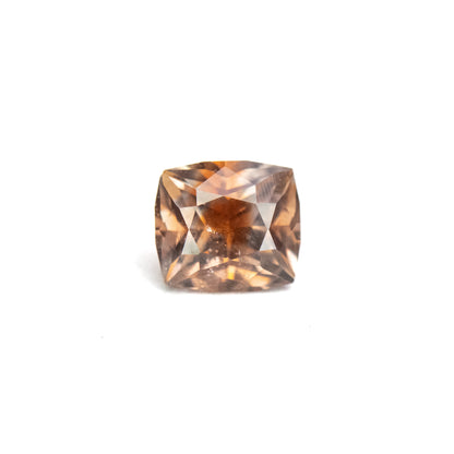 0.52 ct Cushion-Cut Orange Sapphire from Nigeria