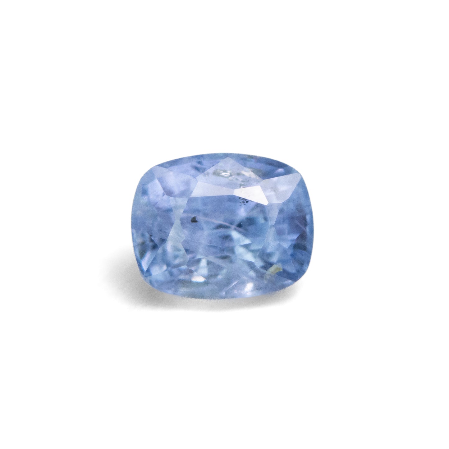 1.32ct Elongated Cushion Cut Blue Sapphire