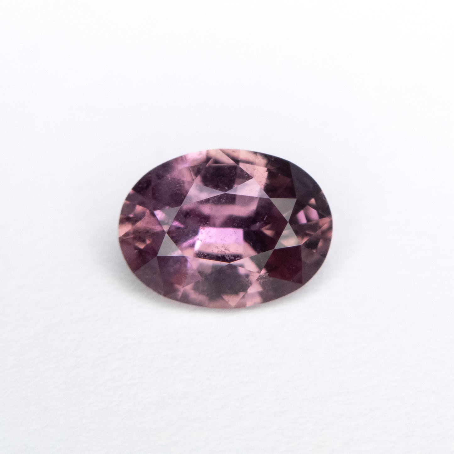 1.00ct Oval Mixed cut purple sapphire from Madagascar