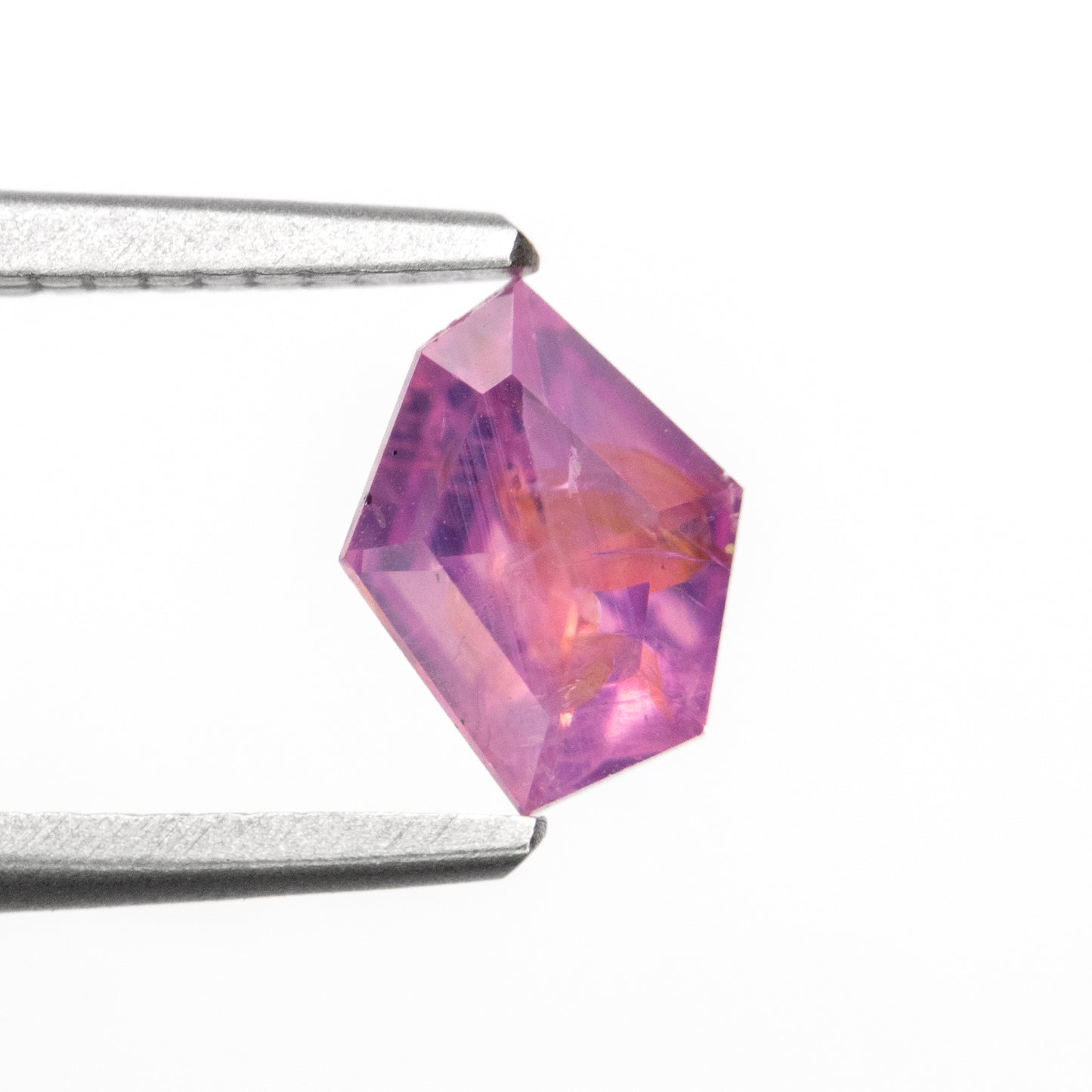 0.78ct Fancy Shaped Orangy-Pink Sapphire from Madagascar