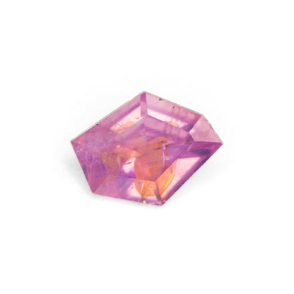 0.78ct Fancy Shaped Orangy-Pink Sapphire from Madagascar