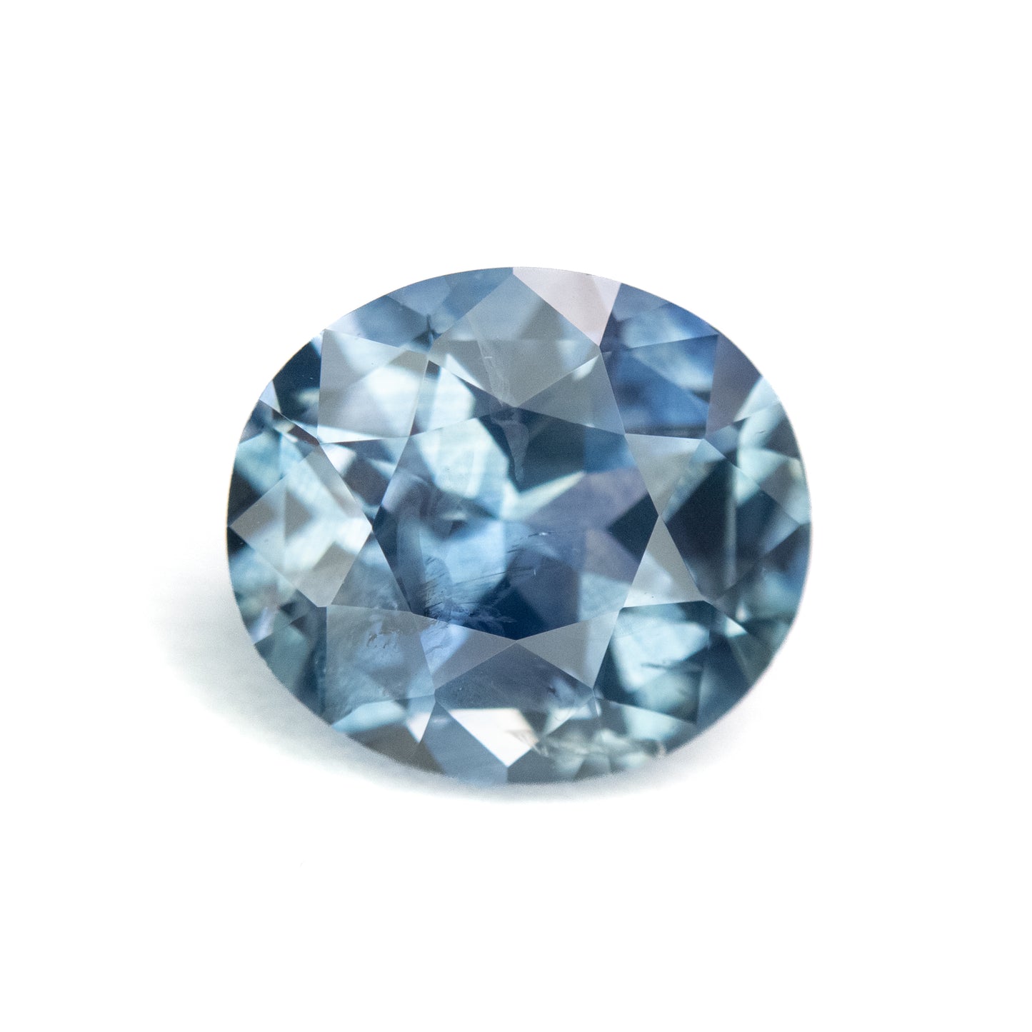 2.57ct Oval Blue Heated Sapphire from Montana