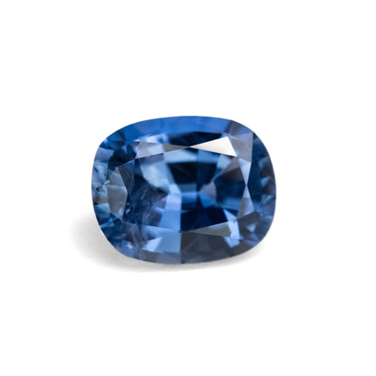 2.05ct Blue Elongated Cushion Cut Heated Sapphire from Sri Lanka