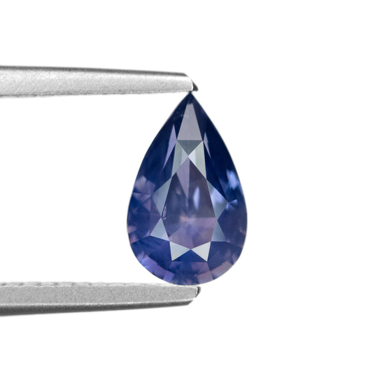 1.23ct Pear Shaped Unheated Sapphire from Sri Lanka