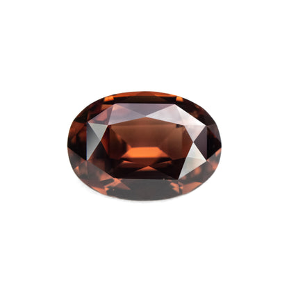 2.16ct Oval Unheated Reddish Brown Sapphire