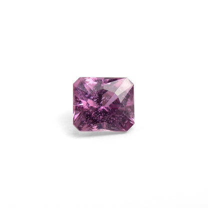 0.85ct Bright Pink Elongated Radiant-Cut Sapphire from Madagascar