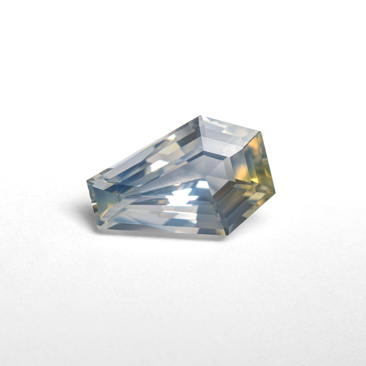1.50ct Coffin Step-Cut Opalescent Sapphire from Madagascar