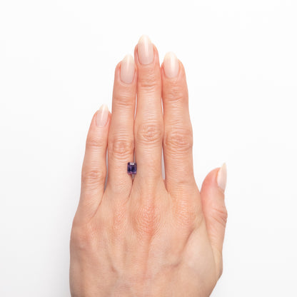 1.00ct Pink To Blue Bi-Color Sapphire from Winza, Tanzania