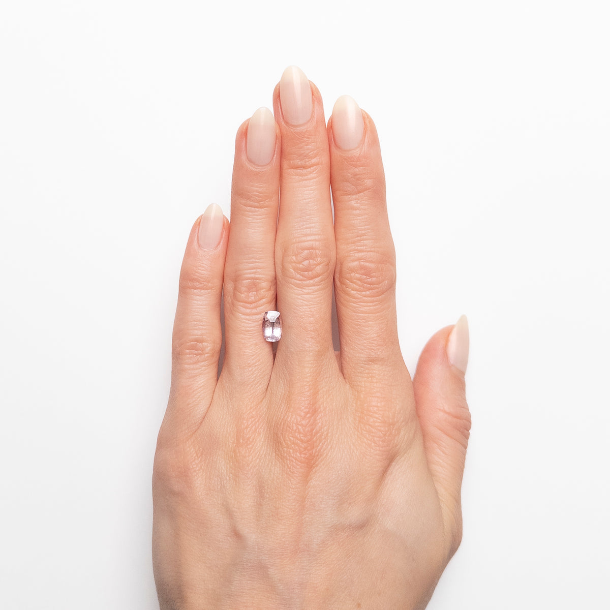 1.39ct Elongated Cushion-Cut Unheated Pink Sapphire