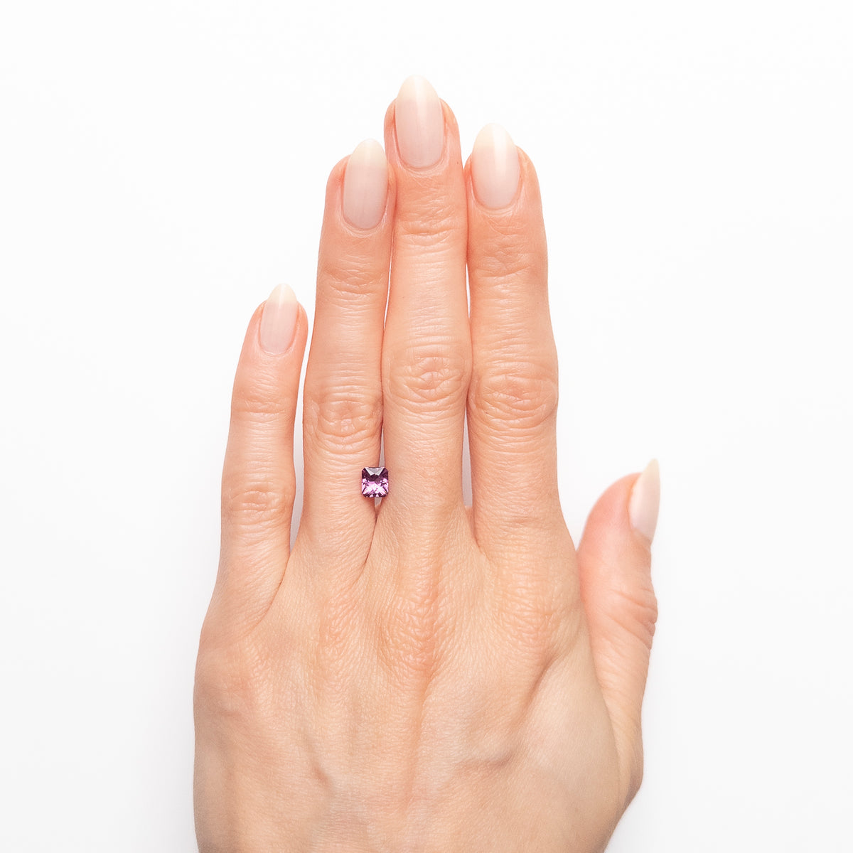 0.85ct Bright Pink Elongated Radiant-Cut Sapphire from Madagascar