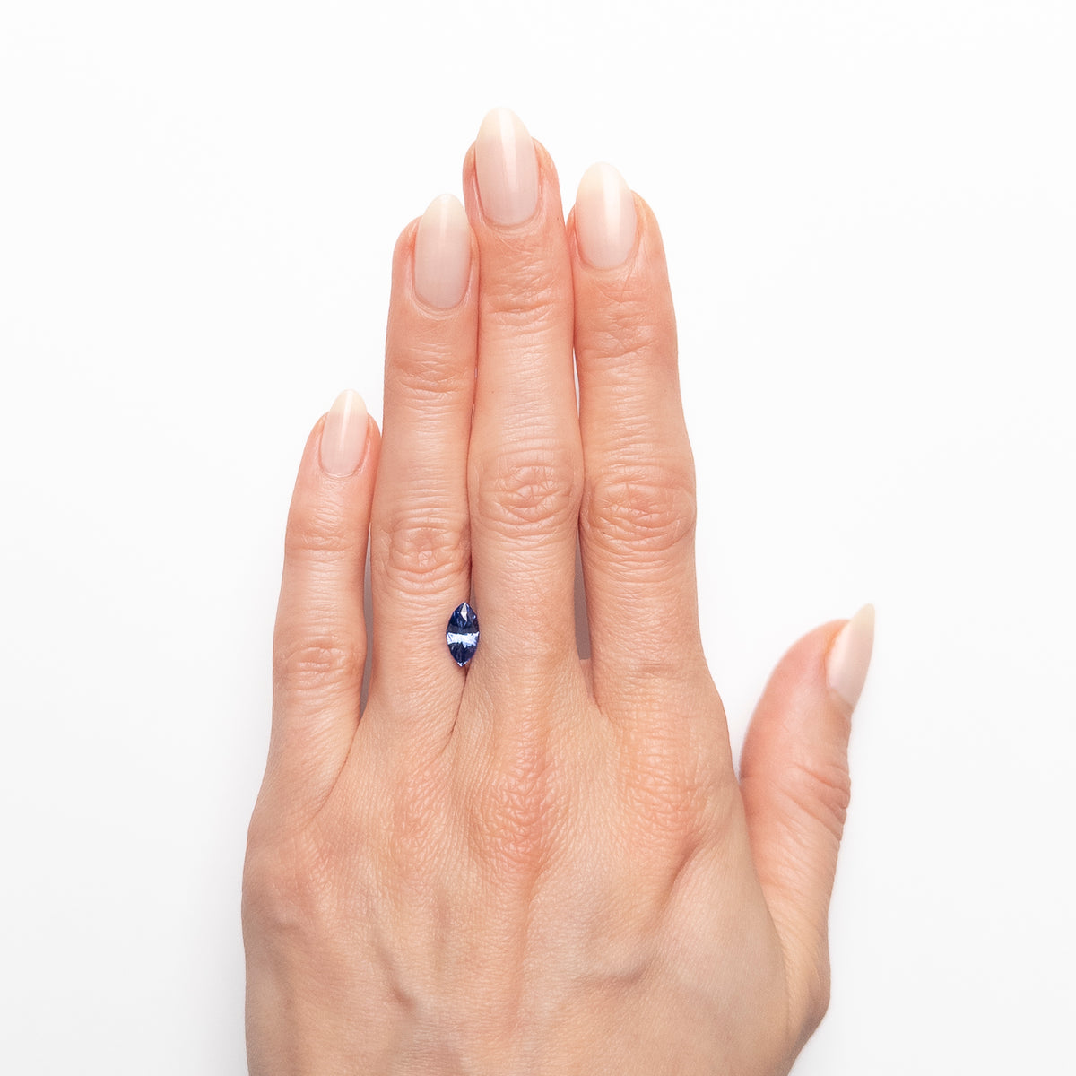 1.14ct Cornflower Blue Marquise Shaped Sapphire from Sri Lanka