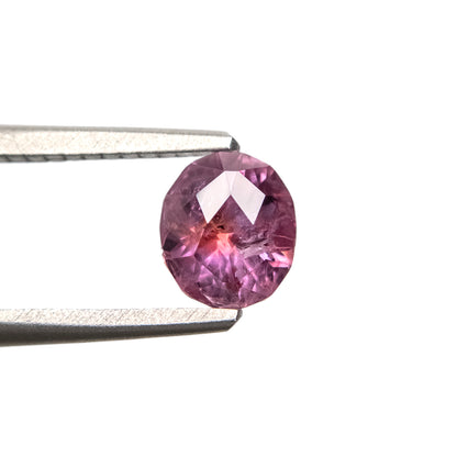 1.09ct Oval Bi Color Pink & Orange Heated Sapphire From Montana, USA