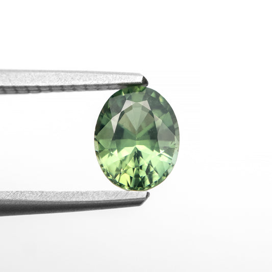 1.12ct Oval Green Sapphire from Madagascar