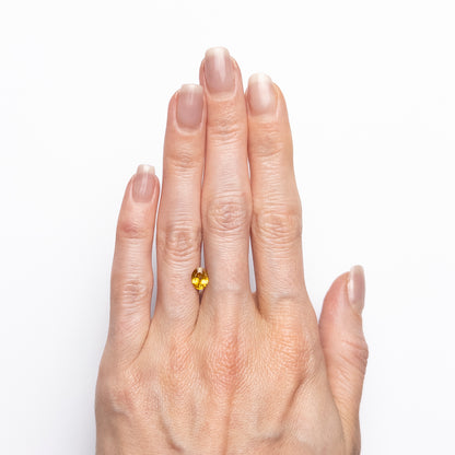 0.92 ct Oval Yellow Sapphire