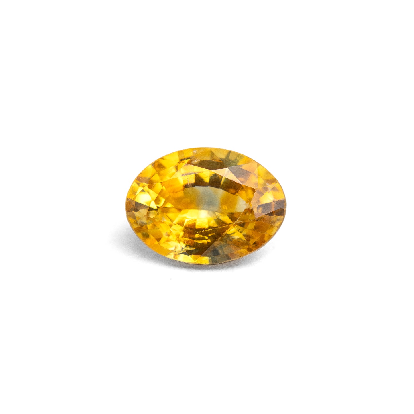 0.92 ct Oval Yellow Sapphire