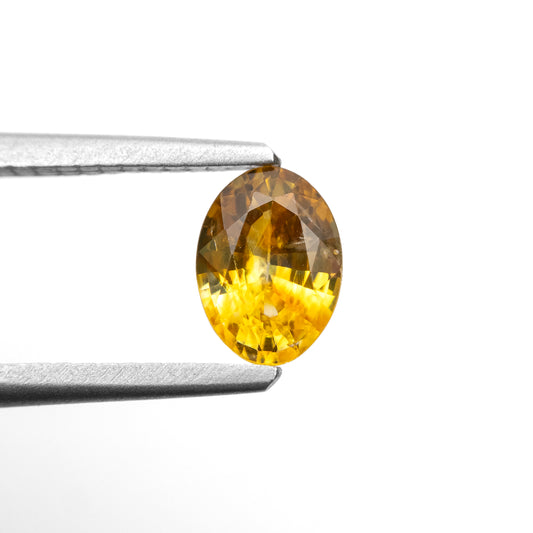 0.92 ct Oval Yellow Sapphire