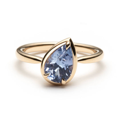 Pear-Shape Solitaire Ring *Setting Only* - Made to order