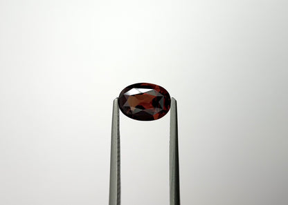 2.16ct Oval Unheated Reddish Brown Sapphire