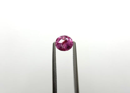 1.09ct Oval Bi Color Pink & Orange Heated Sapphire From Montana, USA