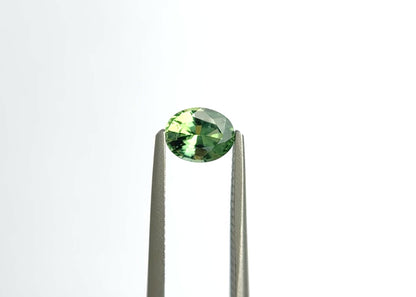 1.12ct Oval Green Sapphire from Madagascar