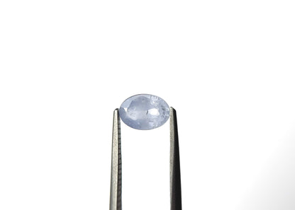 1.47ct Oval Light Blue Sapphire