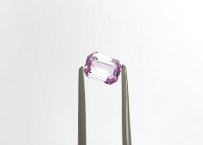 1.58 ct Emerald-Cut Pink Sapphire
