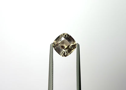 3.05ct Peach Cushion Cut Heated Sapphire from Sri Lanka