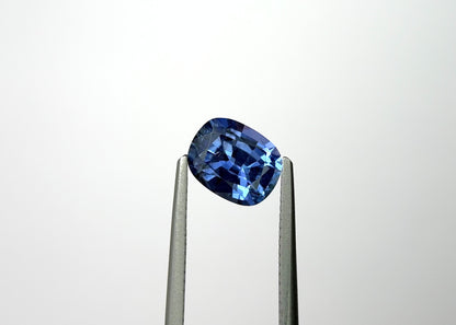 2.05ct Blue Elongated Cushion Cut Heated Sapphire from Sri Lanka