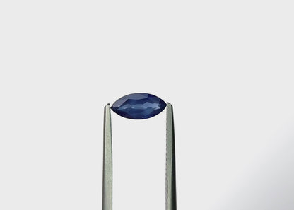 0.77ct Marquise Cut Blue Sapphire from Tanzania