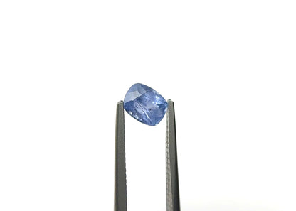 1.32ct Elongated Cushion Cut Blue Sapphire