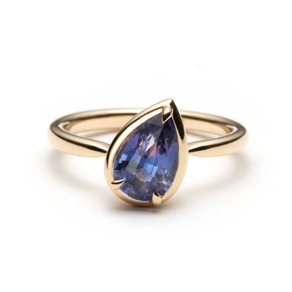 Pear-Shape Solitaire Ring *Setting Only* - Made to order